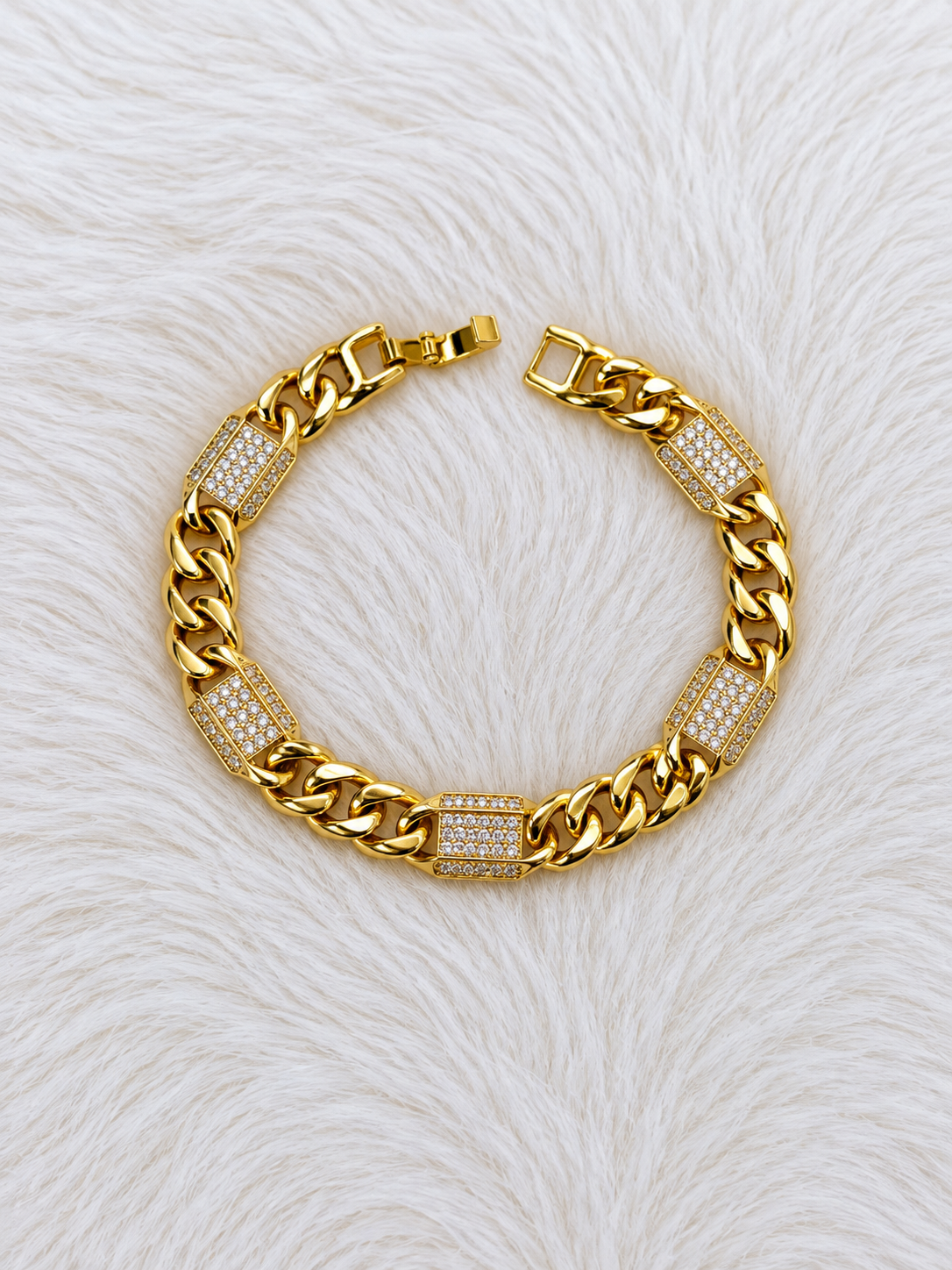 Pulsera Dama - Baño de Oro