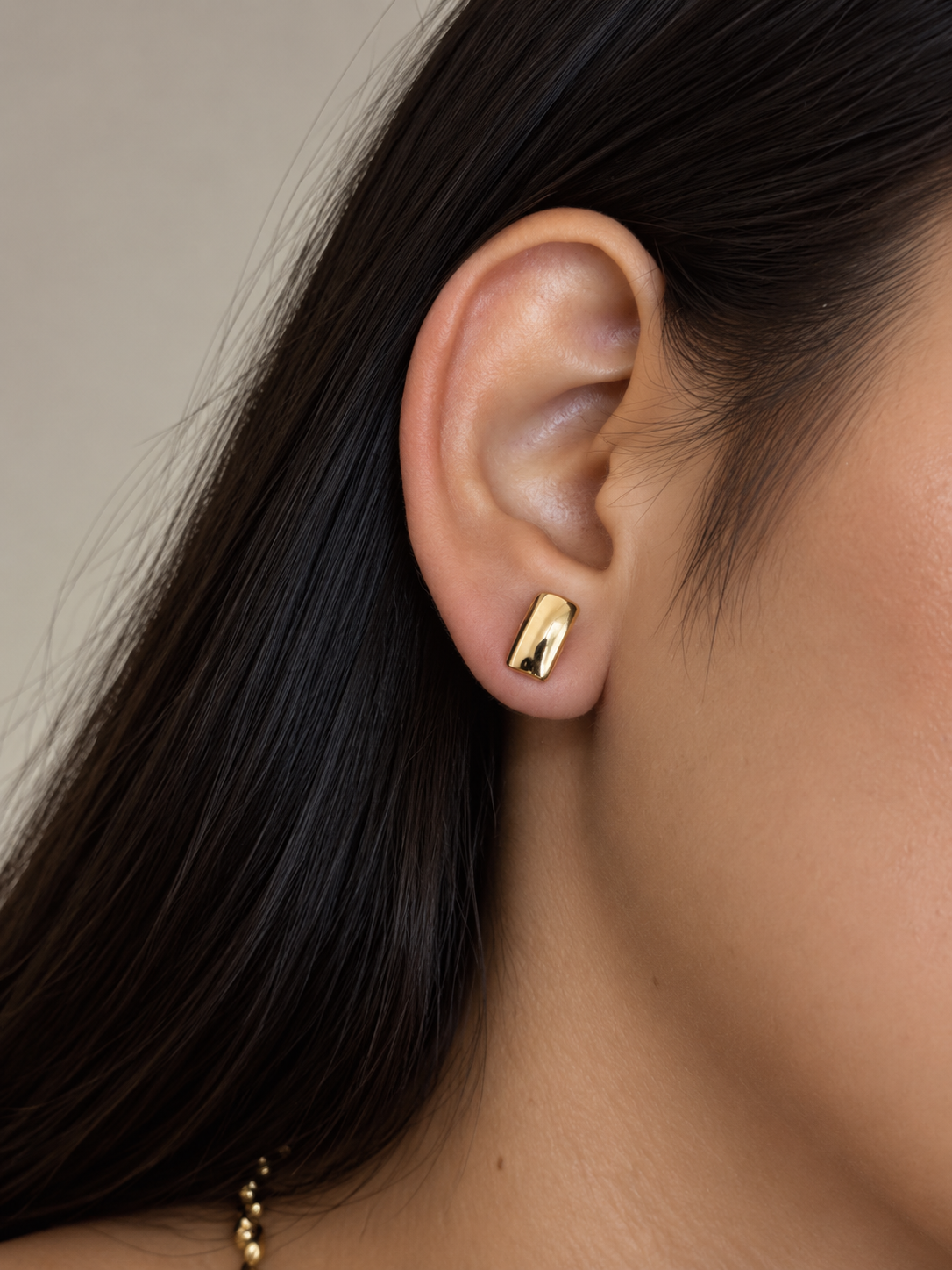 Aretes Aria - Laminado en Oro 18k