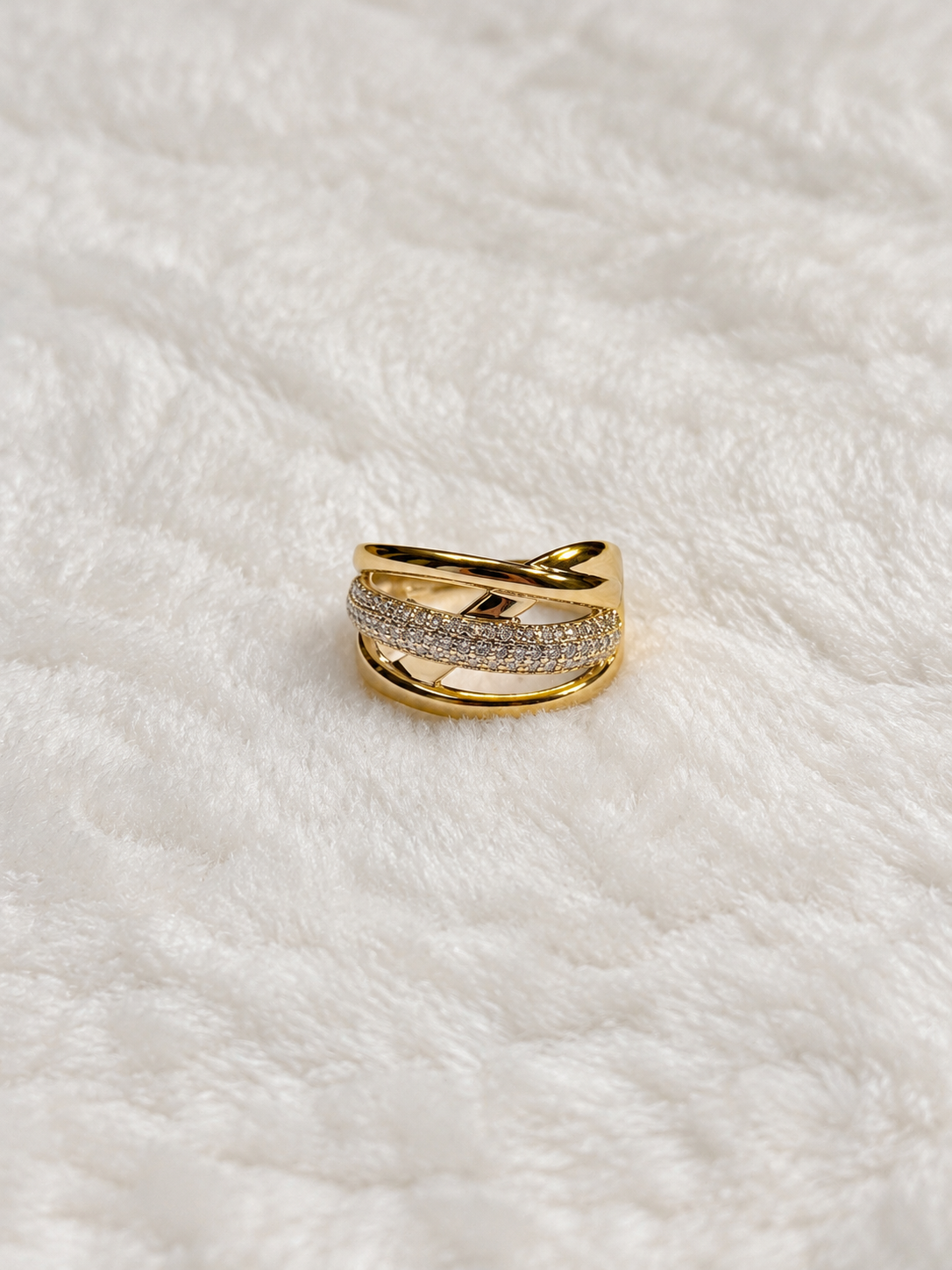 Anillo Dama - Baño de Oro