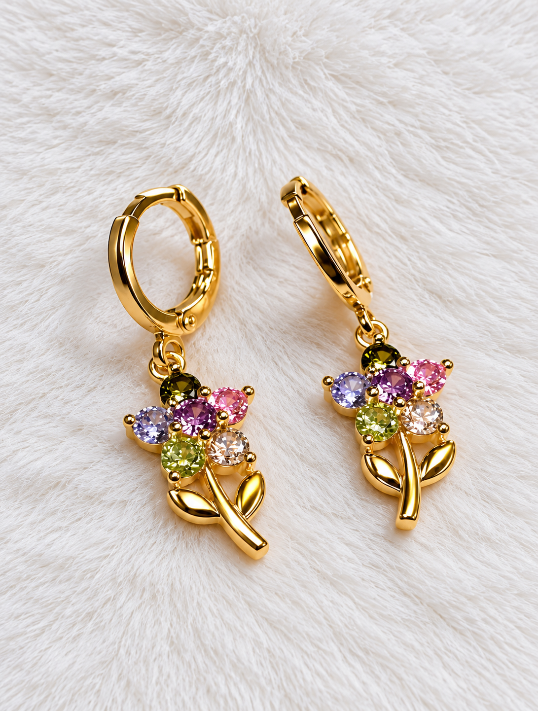 Set de Flor - Baño de Oro