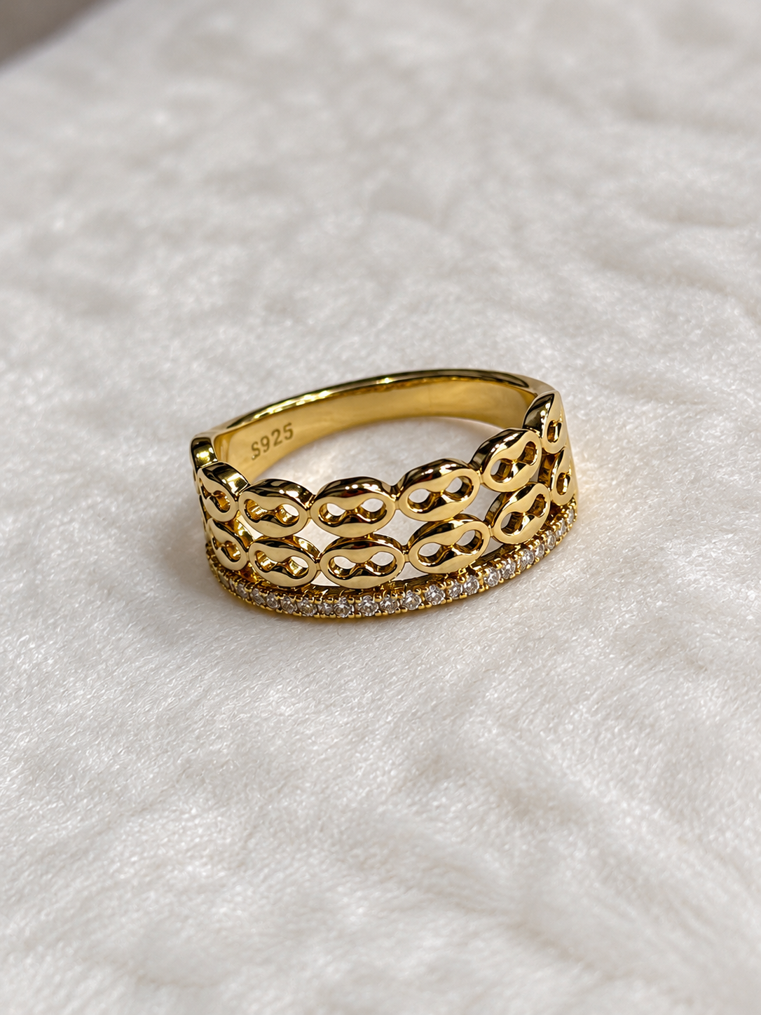 Anillo Maya - Baño de Oro