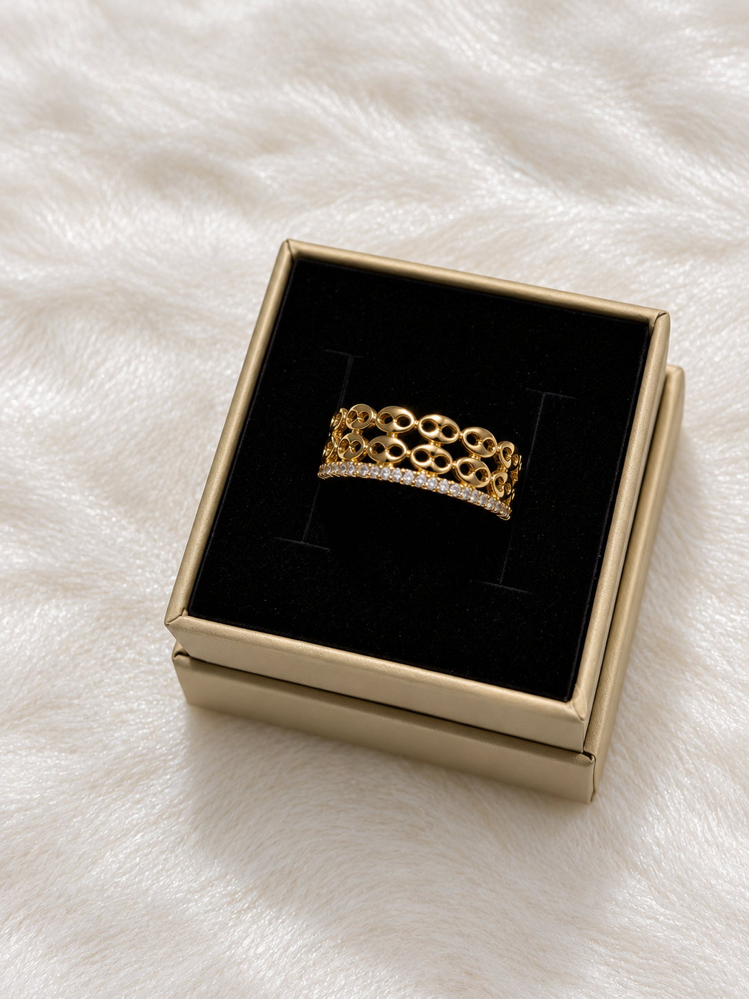 Anillo Maya - Baño de Oro