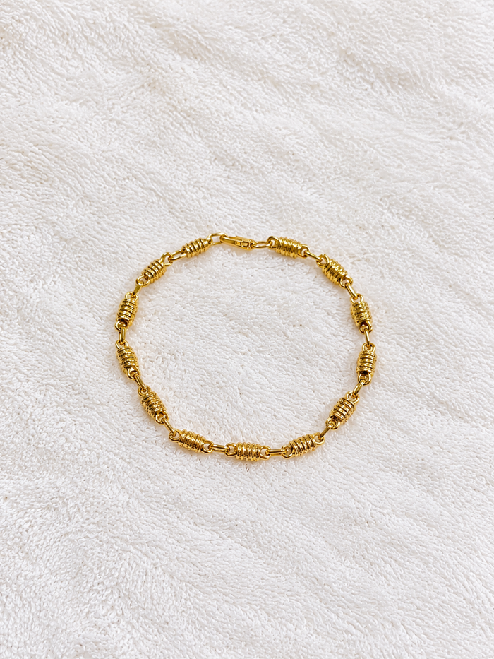 Manilla Aura Dorada - Laminado en Oro 18k