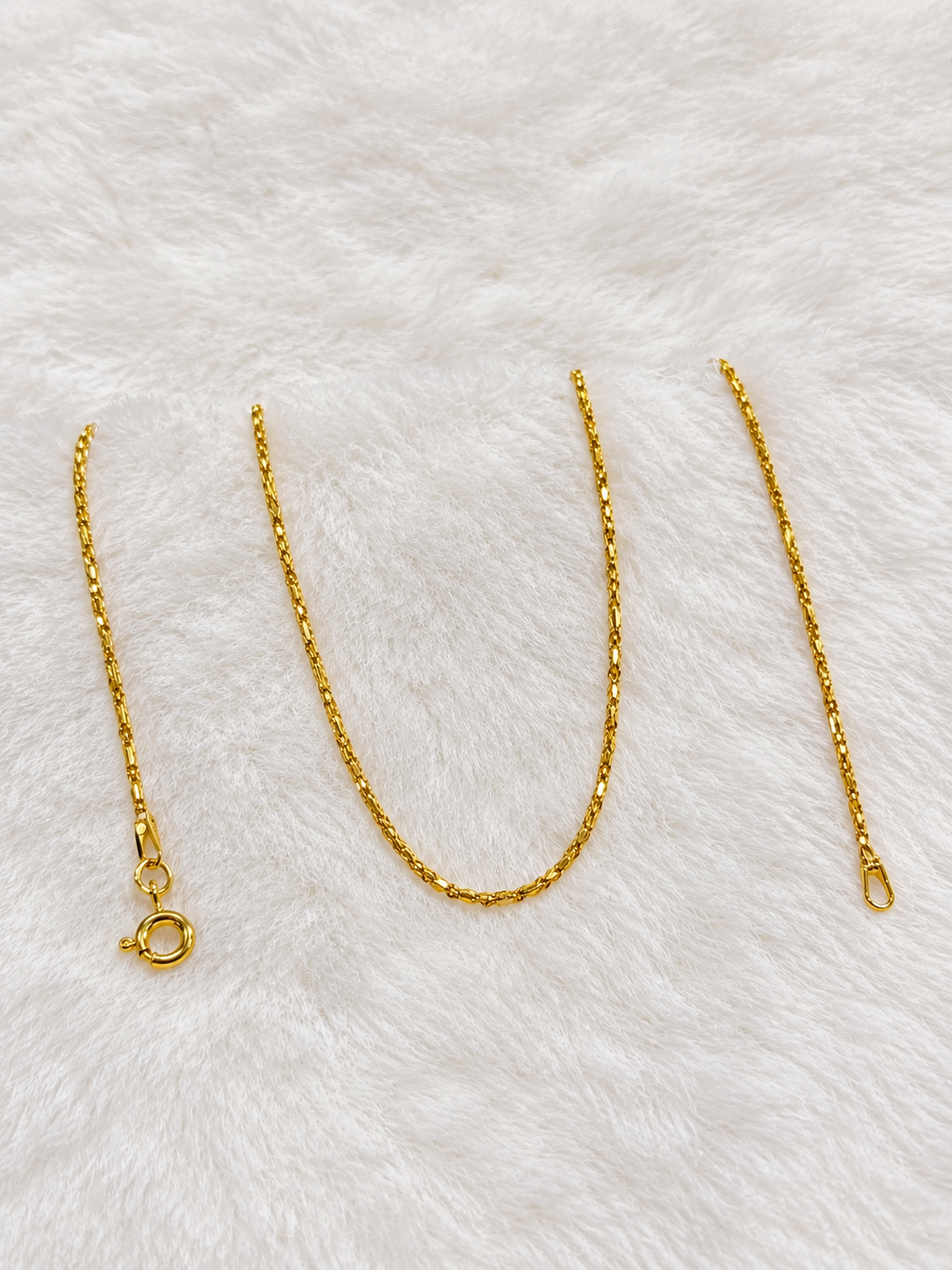 Cadena Veneciana 11" - Laminado en Oro 18k
