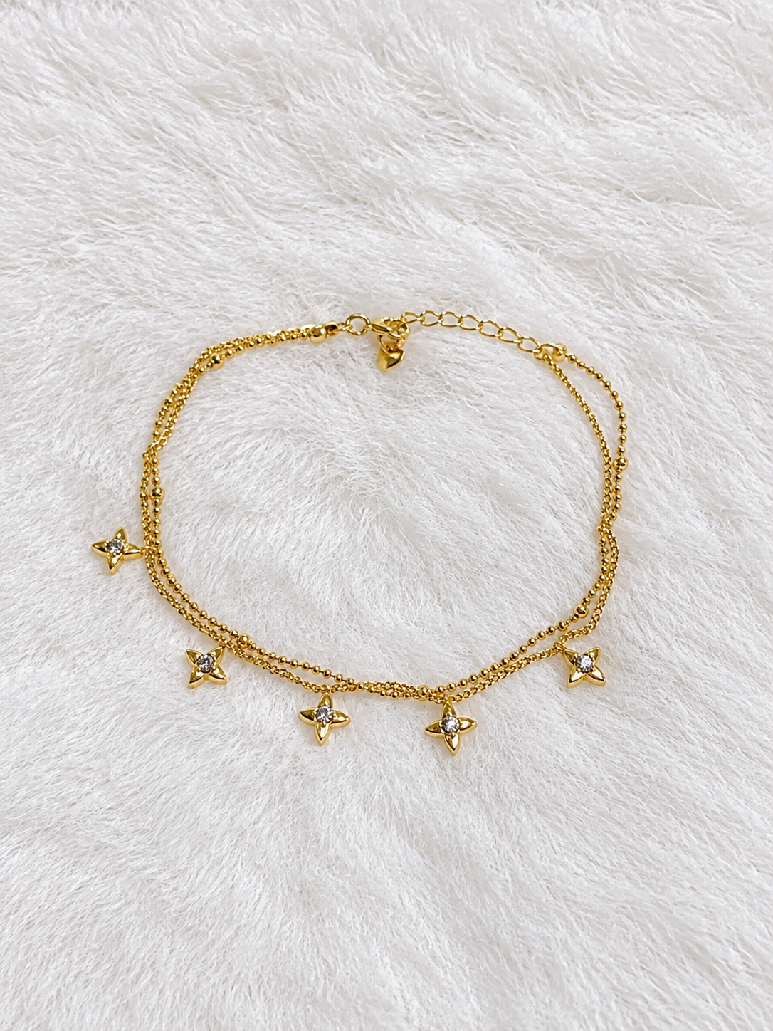 Pulsera Constelación de Estrellas - Laminado en Oro 18k