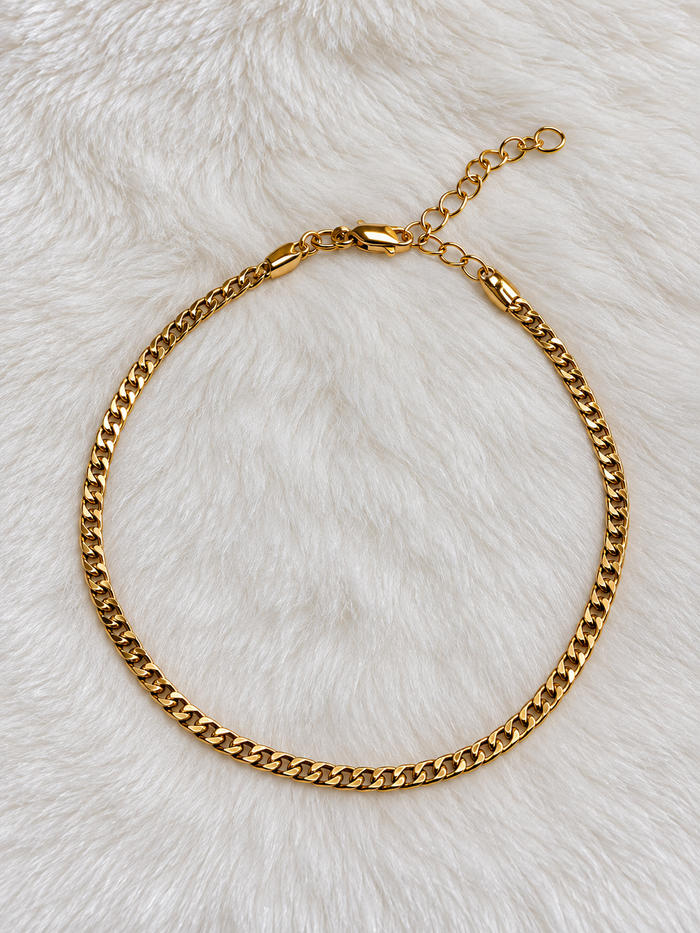Tobillera Aurelia Gold - Laminado en Oro 18k